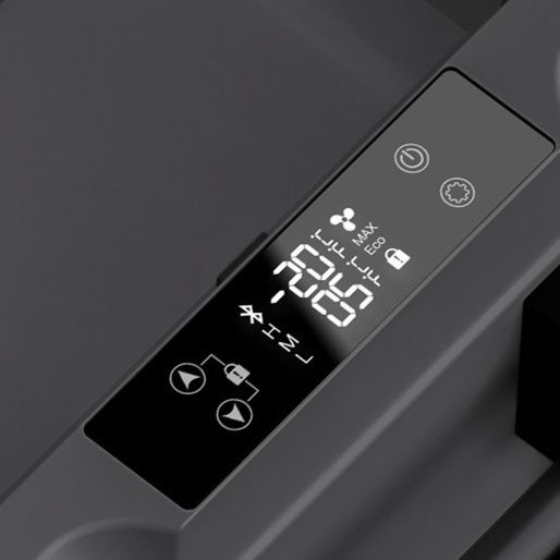 クーラーボックス専門店 ハードクーラーボックス 大型車輪付きデジタル表示ハードクーラーボックス