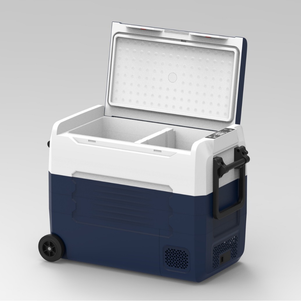 クーラーボックス専門店 ハードクーラーボックス 大型車輪付きデジタル表示ハードクーラーボックス