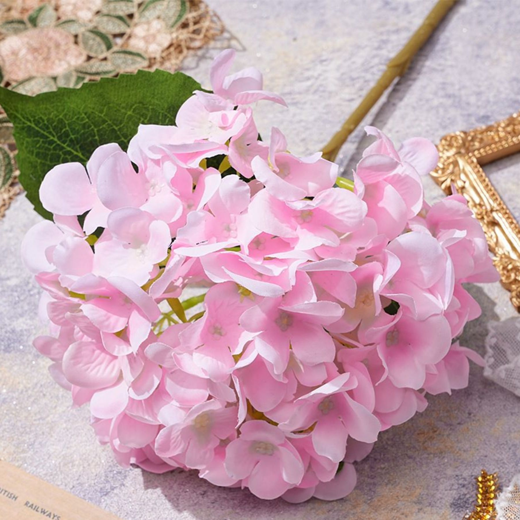 コサージュ 紫陽花の祝福コサージュ