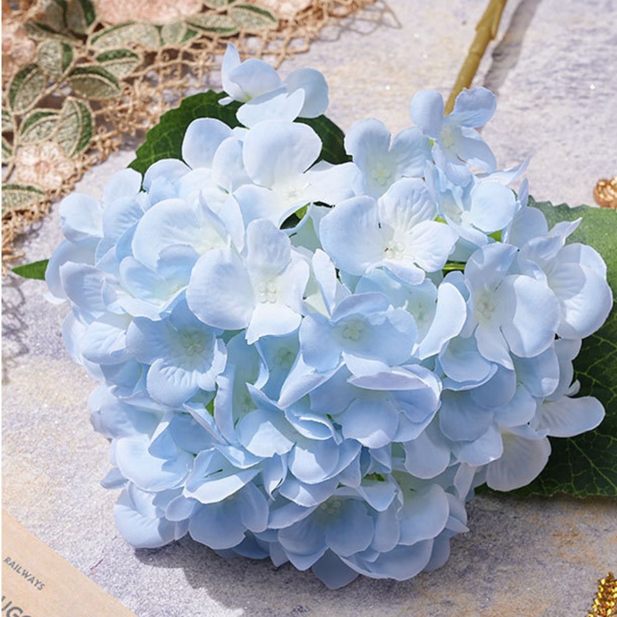コサージュ 紫陽花の祝福コサージュ