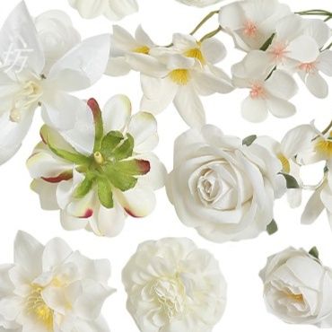 コサージュ 純白の花園コサージュセット