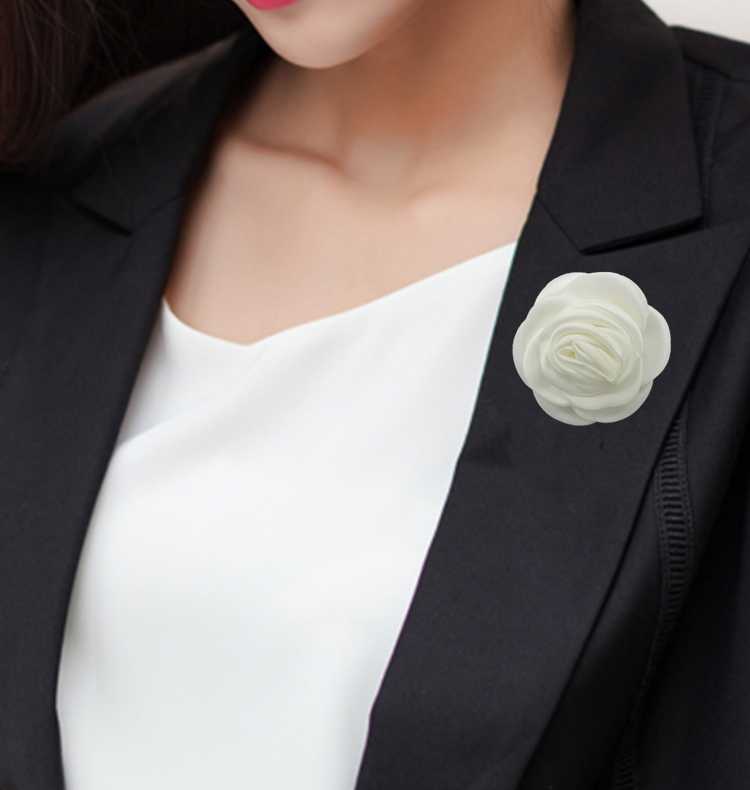 コサージュ 入学式 優美な薔薇のコサージュ