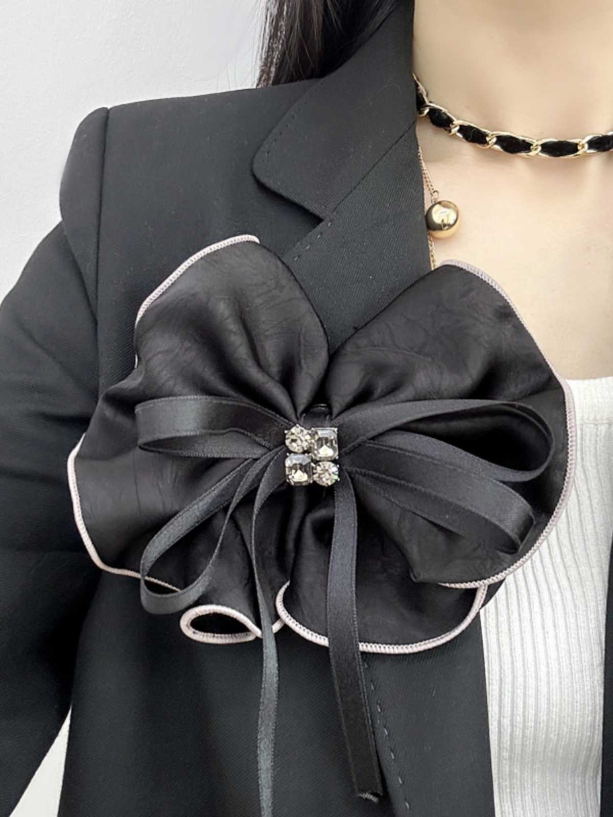 コサージュ 卒園式 ラグジュアリーリボンコサージュ