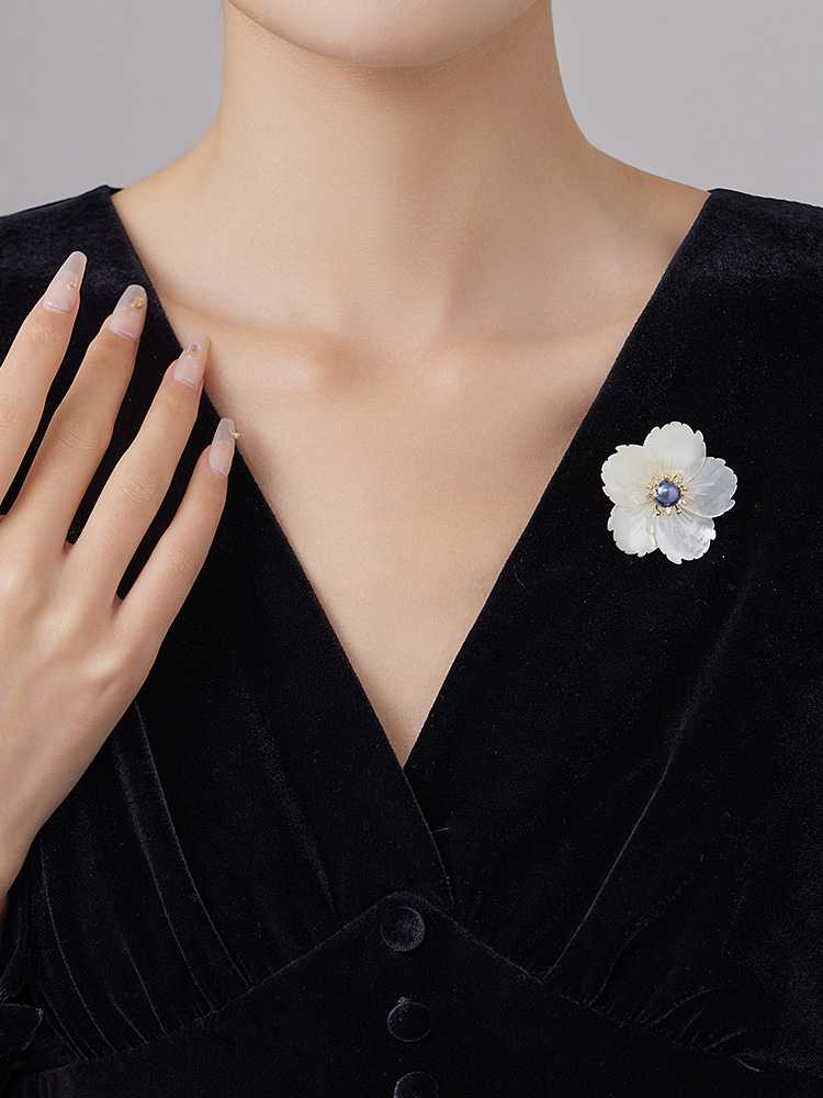 コサージュ 入学式 花の煌き 入学式の真珠花コサージュ