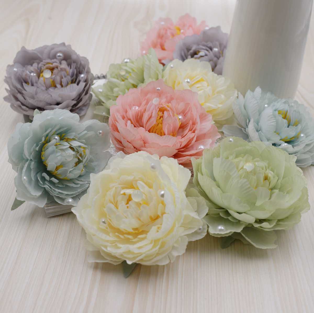 コサージュ 真珠輝く花園のしあわせコサージュ