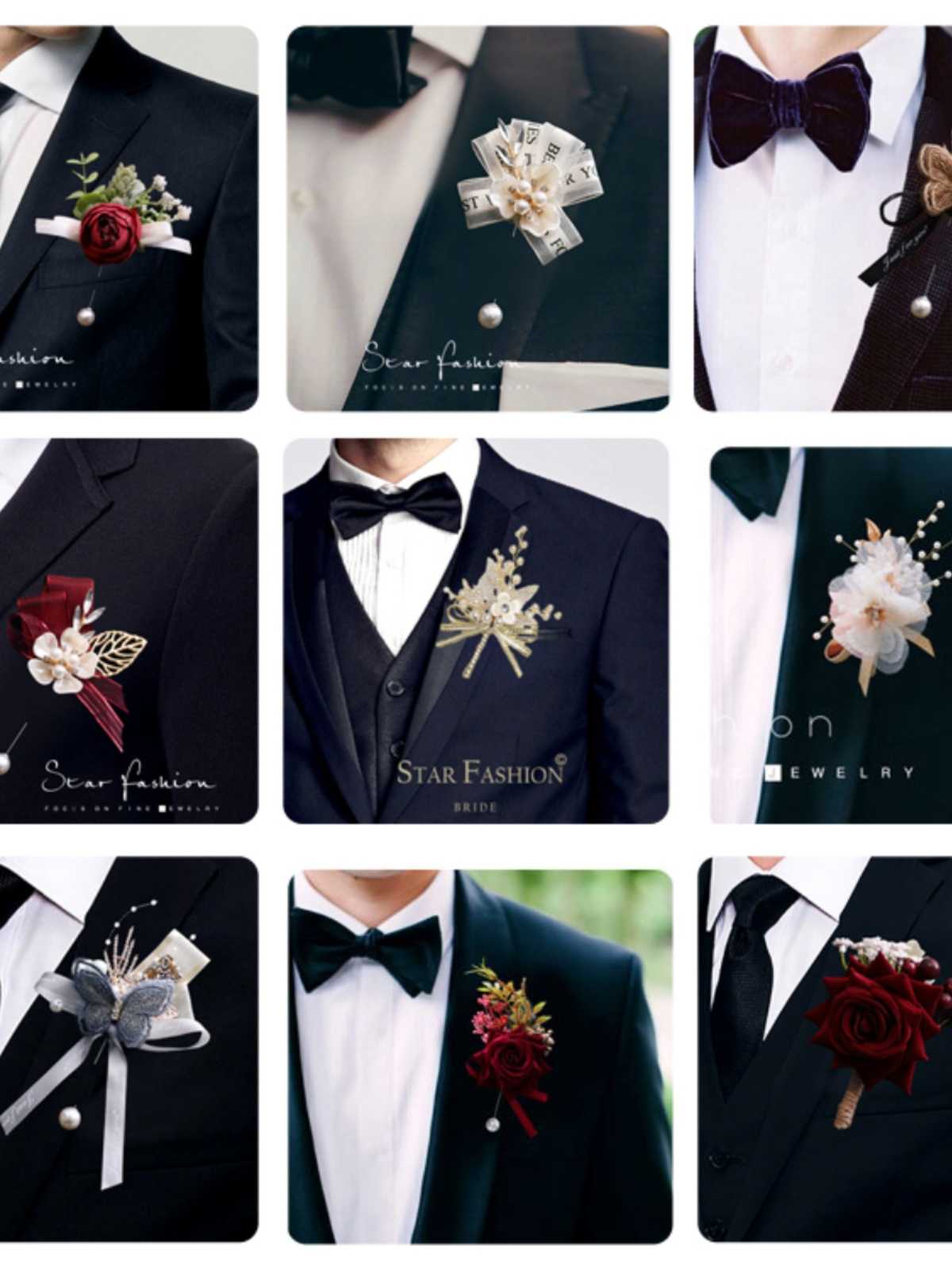 コサージュ 晴れの日の胸元飾り