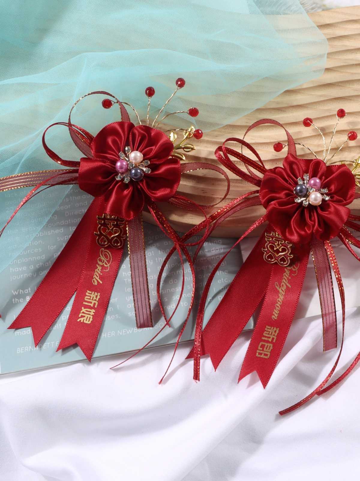 コサージュ 花雫の誓い 祝福コサージュ