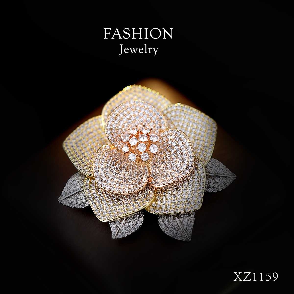 コサージュ 華麗なる花園の輝き