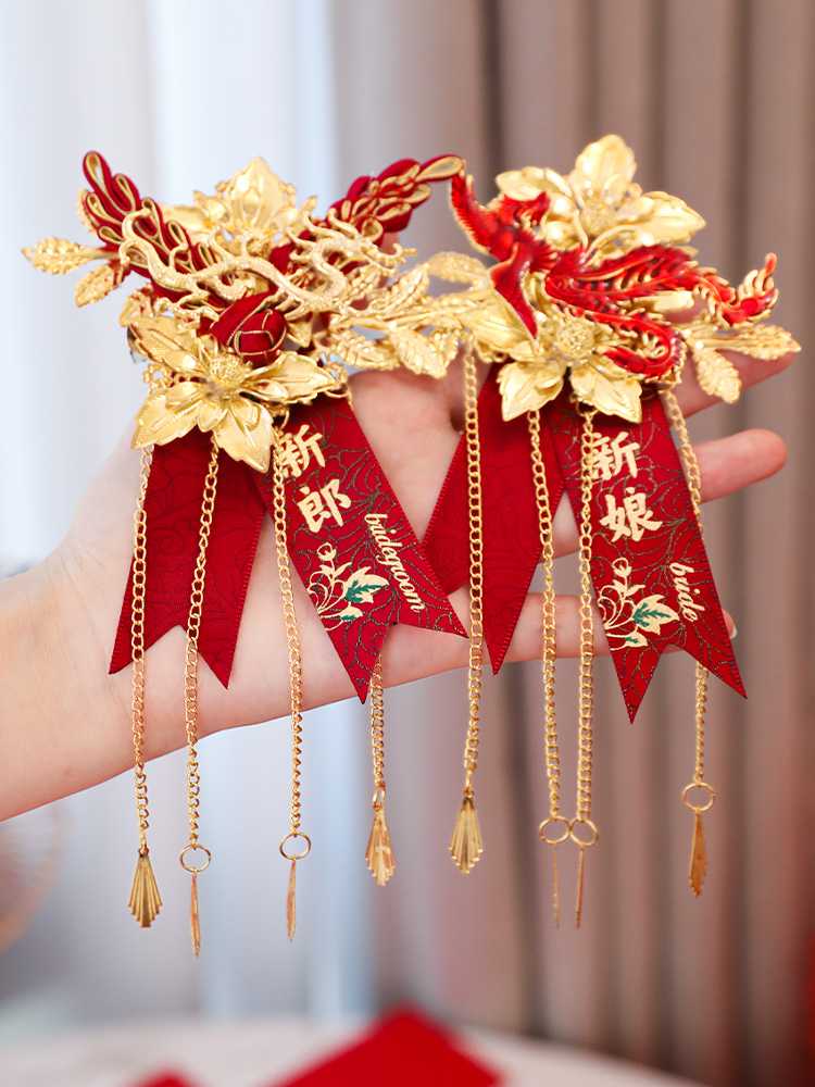 コサージュ 祝福の宴 飾り紐付き伝統コサージュ