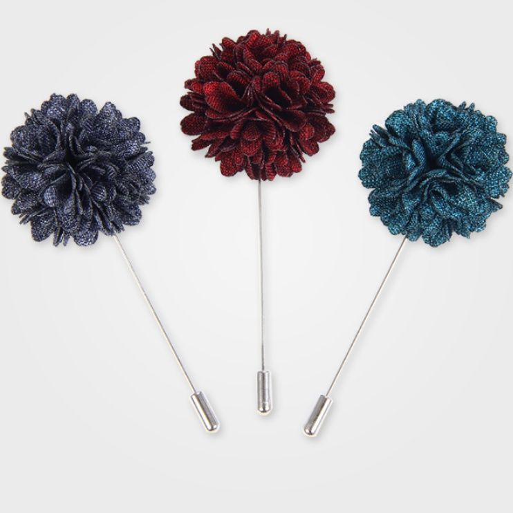 コサージュ 立体花形ピン式卒業記念胸章