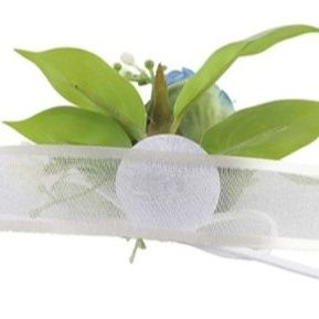 コサージュ 結婚式チューリップと小花の手首用コサージュセット