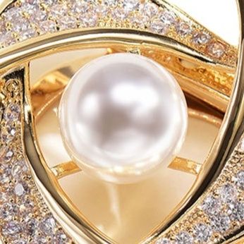 コサージュ 入園式華やか輝石パール多機能留め具ブローチ