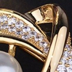 コサージュ 入園式華やか輝石パール多機能留め具ブローチ