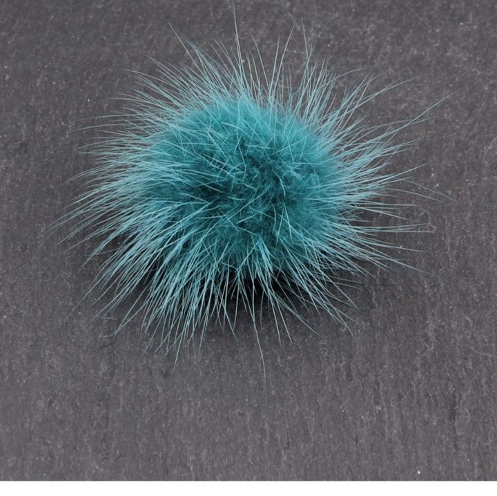 コサージュ ふんわりファー丸型コサージュ 結婚式