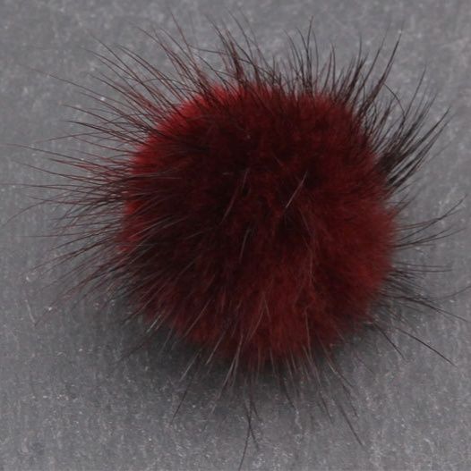 コサージュ ふんわりファー丸型コサージュ 結婚式