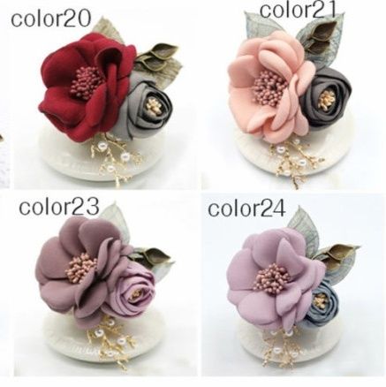 卒業式コサージュ上品花飾り女性用