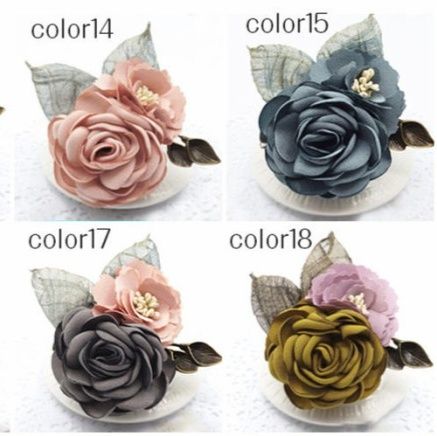 卒業式コサージュ上品花飾り女性用