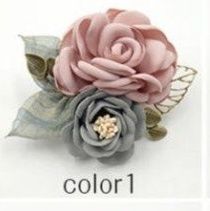 卒業式コサージュ上品花飾り女性用