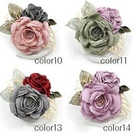 入学式コサージュレディース上品薔薇デザイン