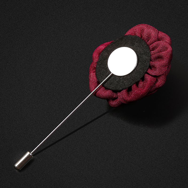 卒業式コサージュ 華やか薔薇モチーフ胸元装飾ピン