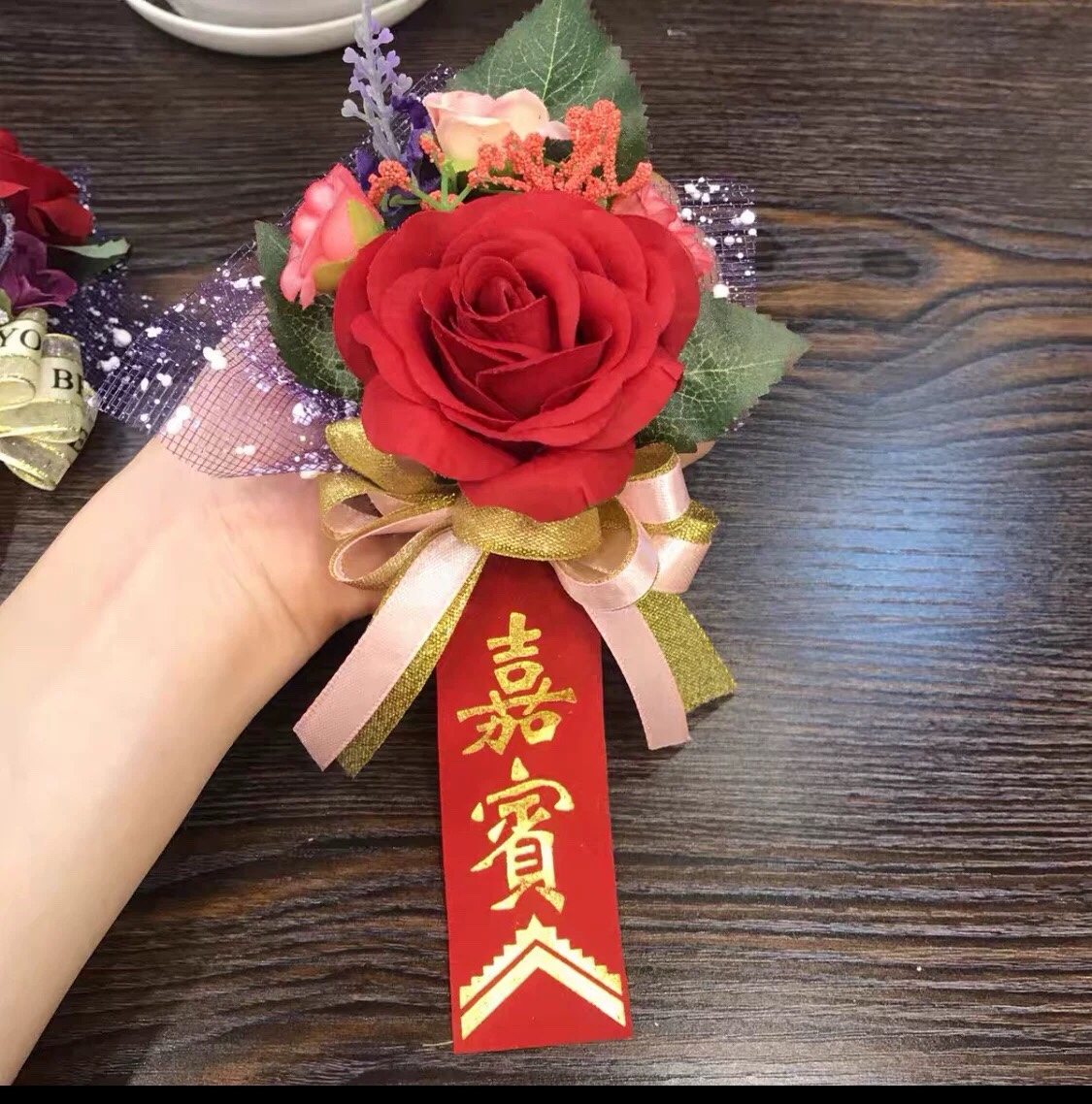 コサージュ 花束の誓い 入学式コサージュ