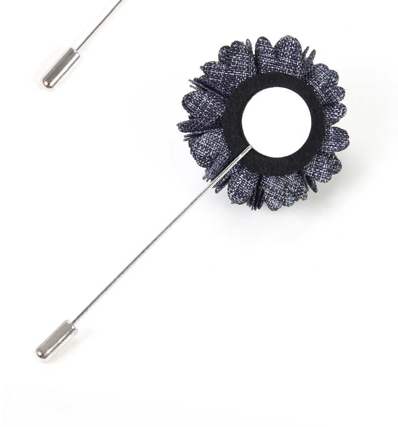 コサージュ 立体花形ピン式卒業記念胸章