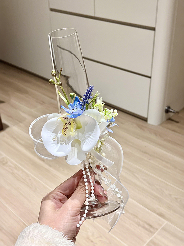コサージュ グラスフラワー コサージュ