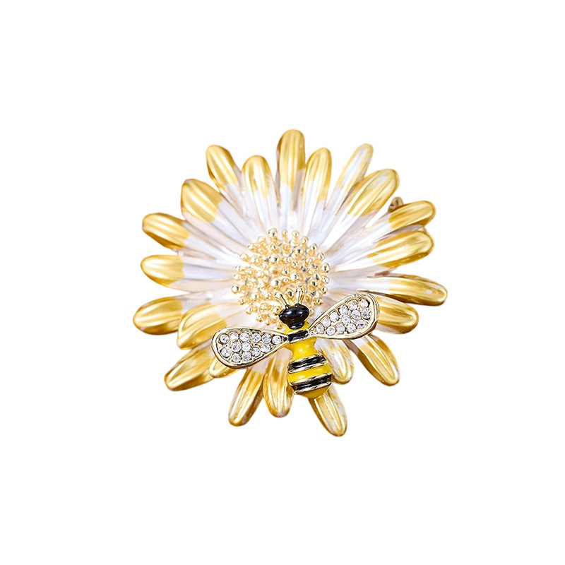 コサージュ 花園の蜜蜂 ジュエリーコサージュ