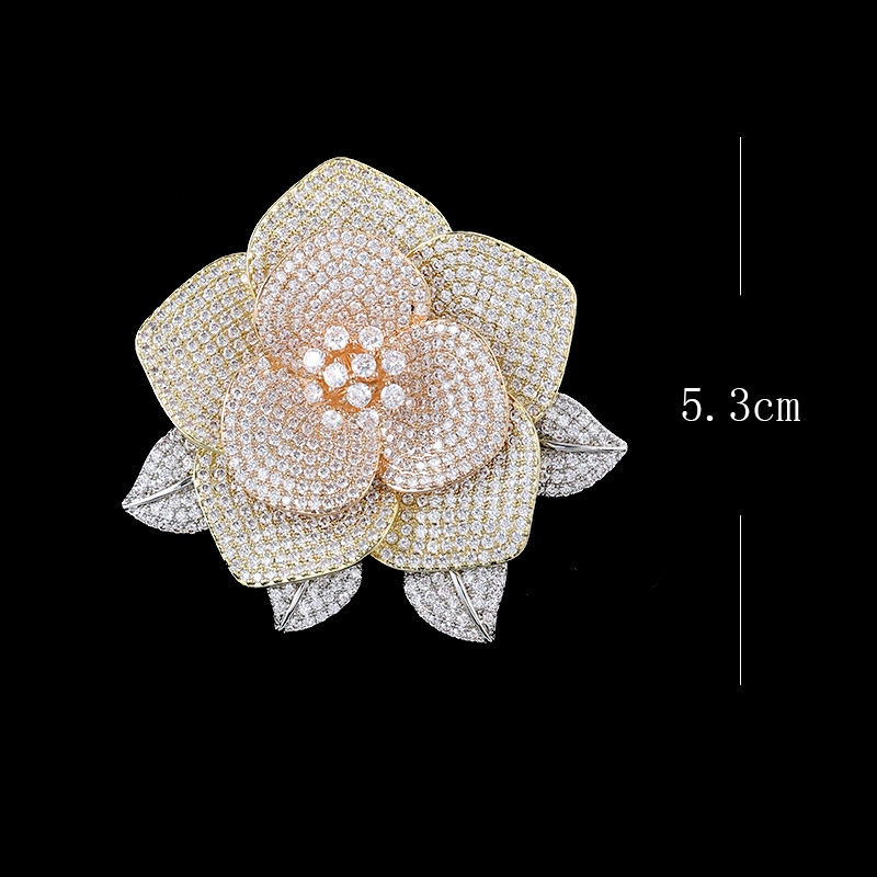 コサージュ 華麗なる花園の輝き