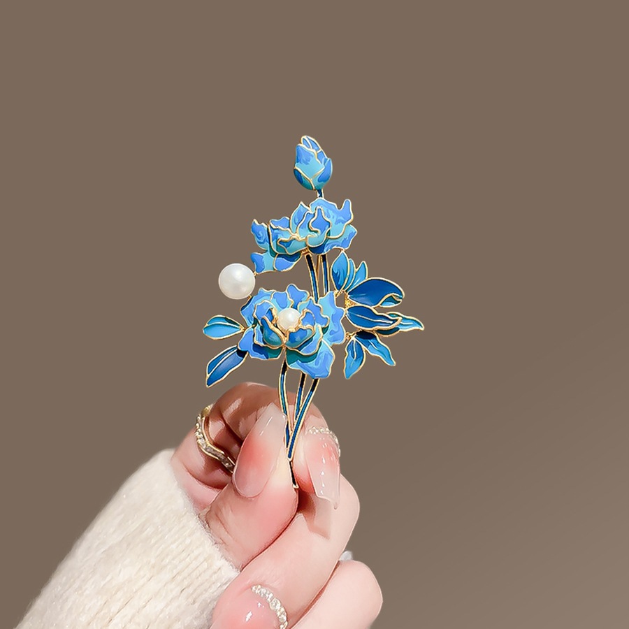 コサージュ 花束モチーフ 真珠添え コサージュ