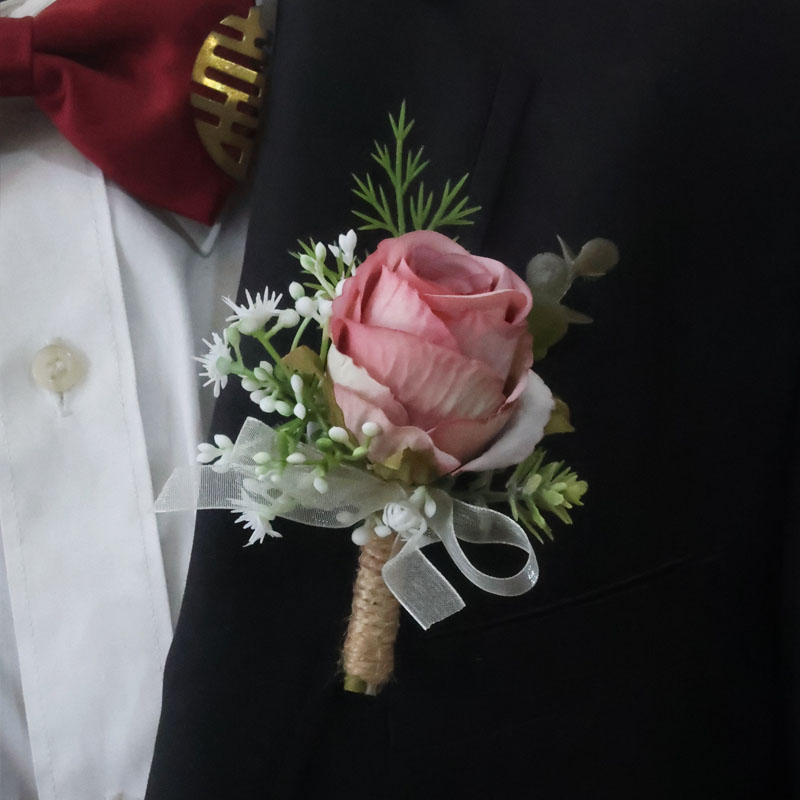 コサージュ 優美なバラの祝福コサージュ