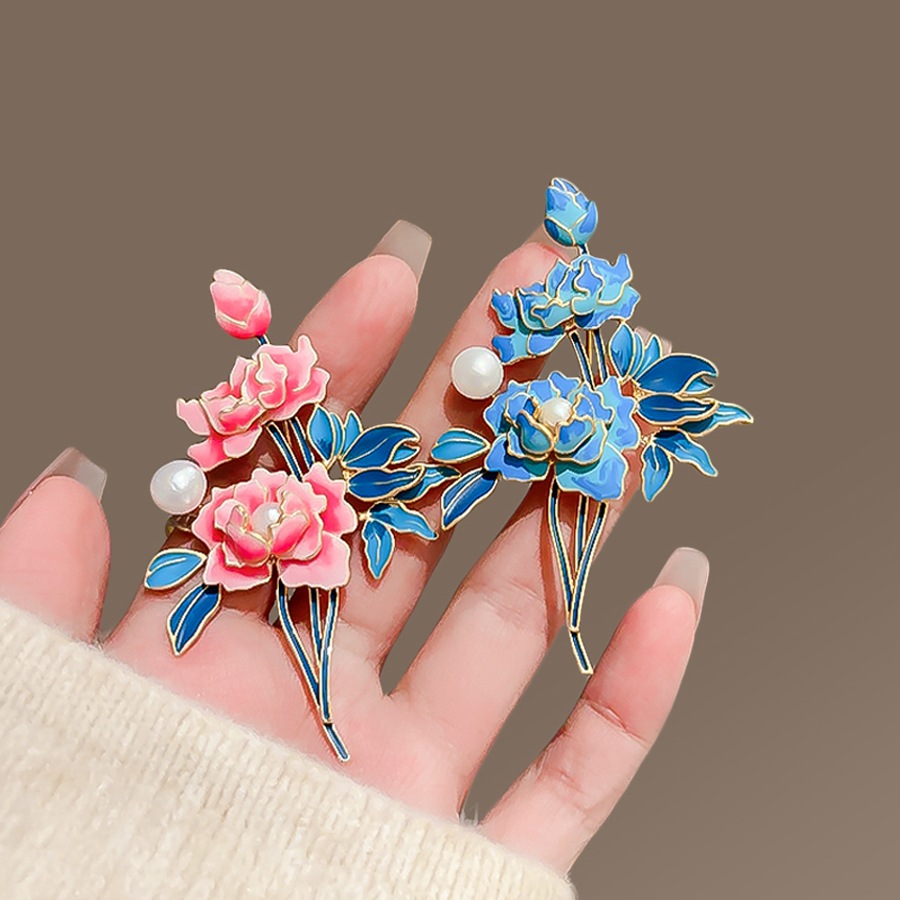 コサージュ 花束モチーフ 真珠添え コサージュ