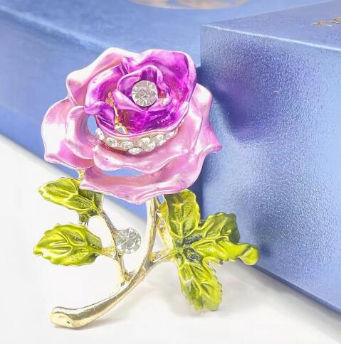 卒業式用レディース花飾りコサージュ薔薇ガーベラ