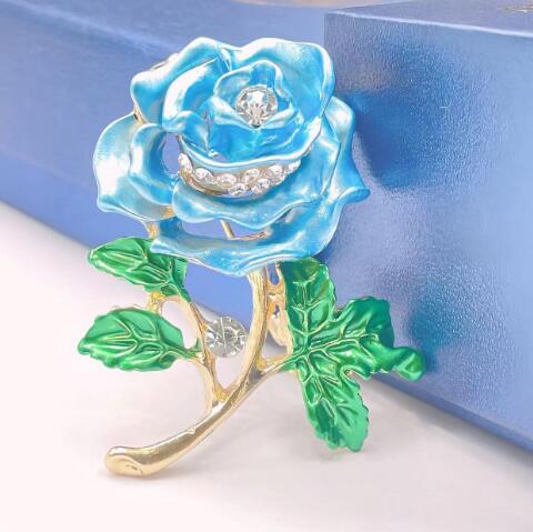 卒業式用レディース花飾りコサージュ薔薇ガーベラ