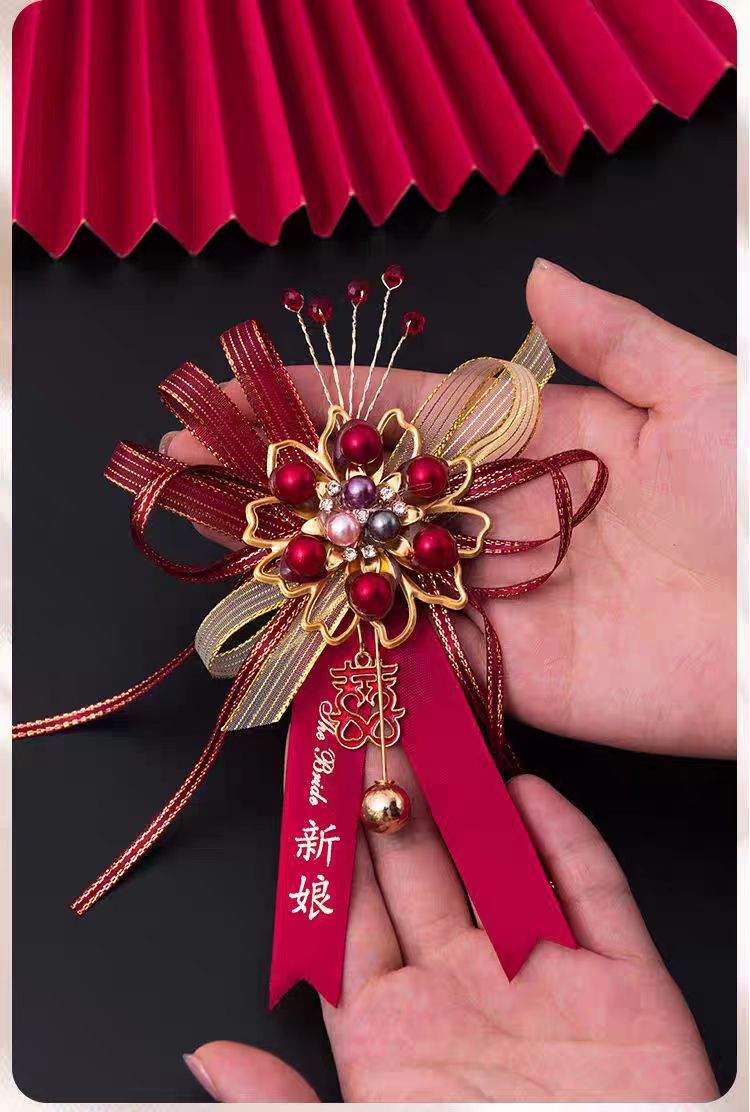 コサージュ 花雫の誓い 祝福コサージュ