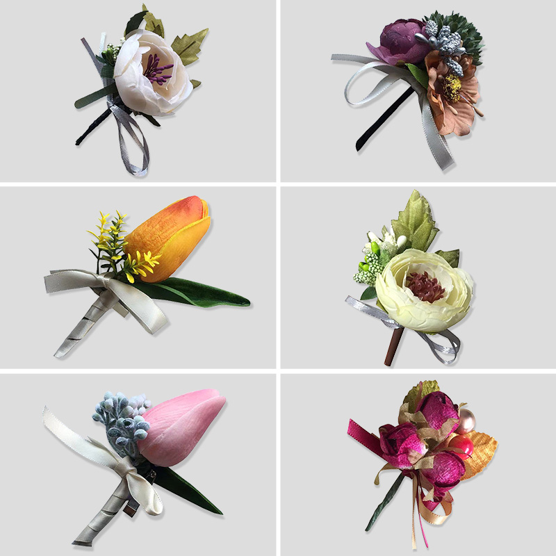 コサージュ 華やか花束コサージュセット