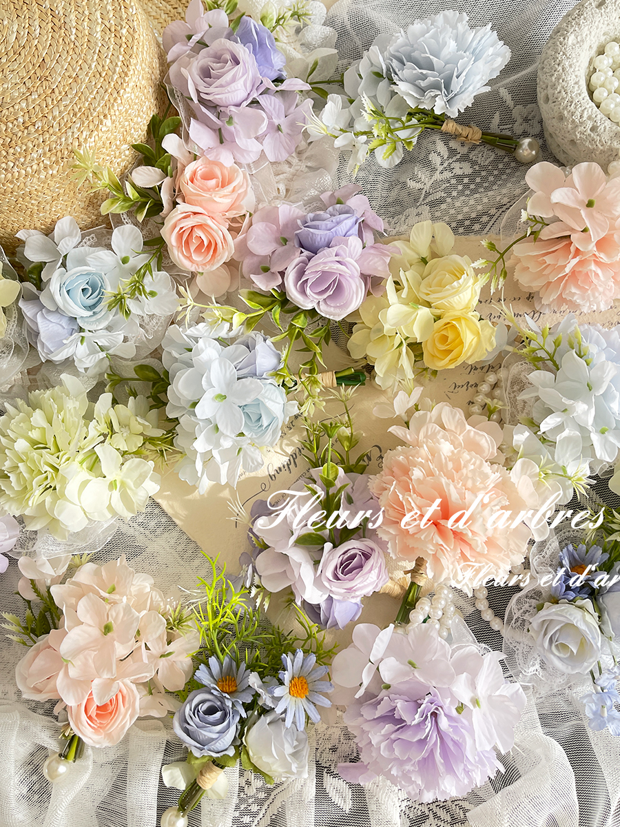 コサージュ 優美な花園の誓い コサージュ