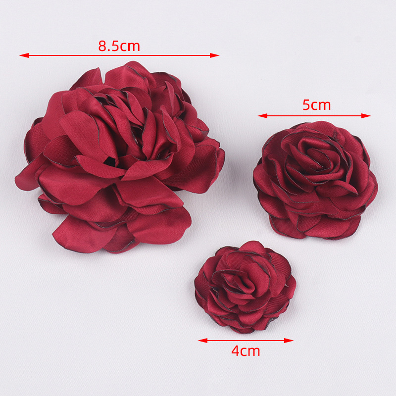 コサージュ 華やかな布花三種サイズ展開セット 結婚式
