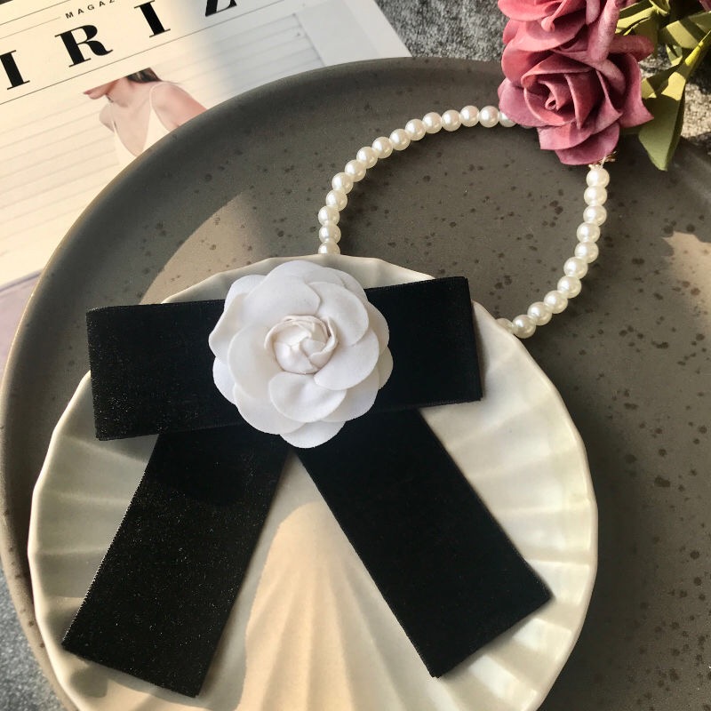 卒園式 コサージュ 上品な薔薇モチーフリボンコサージュ