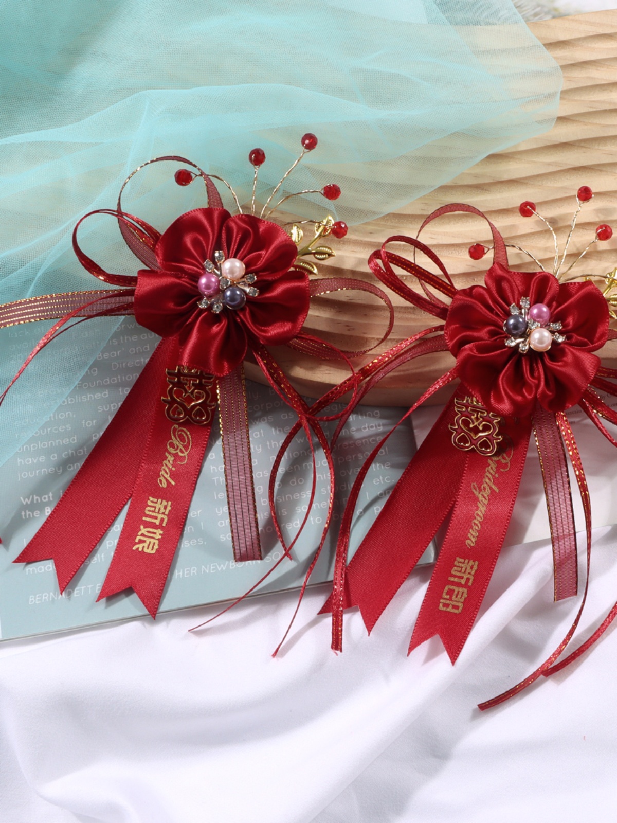 コサージュ 花雫の誓い 祝福コサージュ