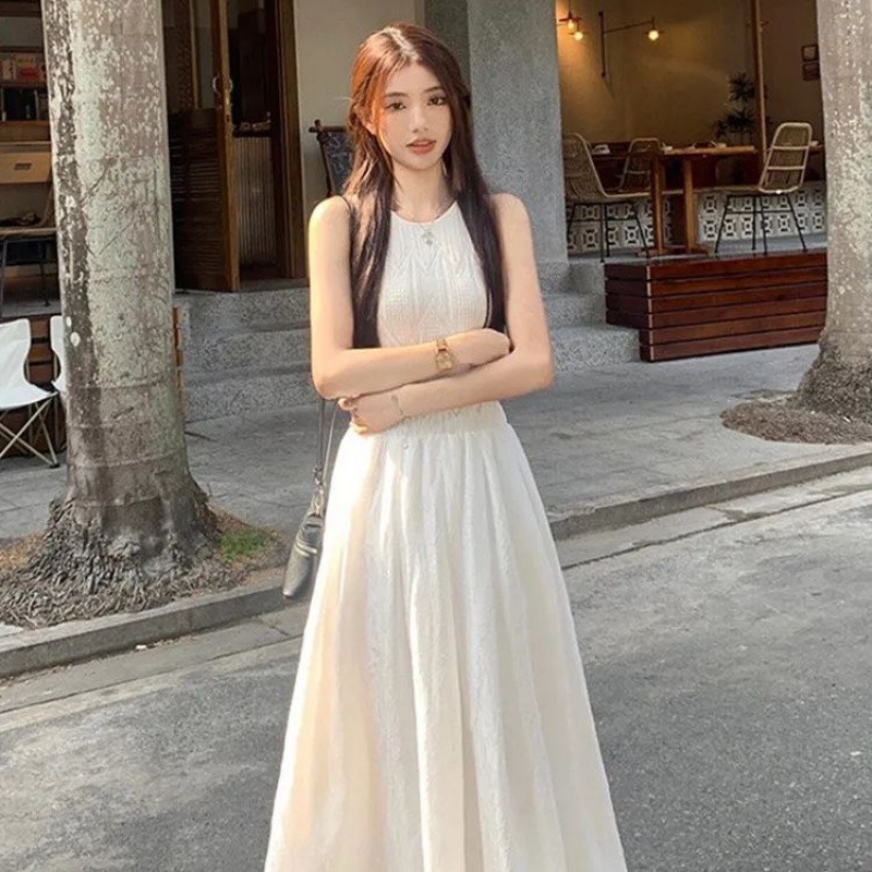 優美シルエットニットワンピース