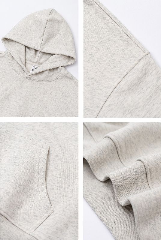 裏パイル スウェット セットアップ 男女兼用 無地 パーカー 上下セット