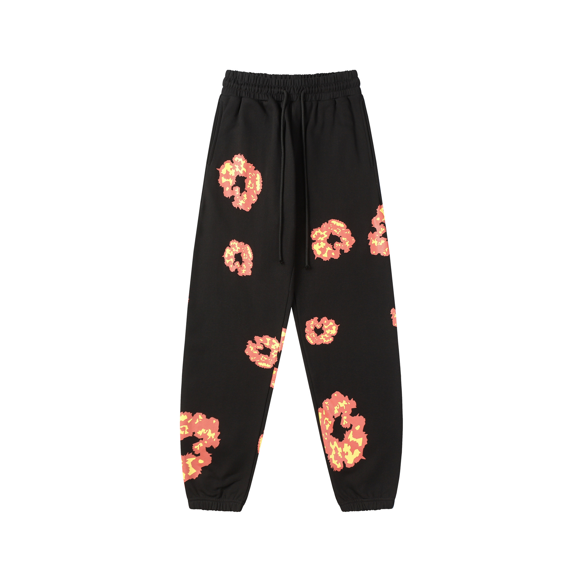 満開の花柄スウェット セットアップ