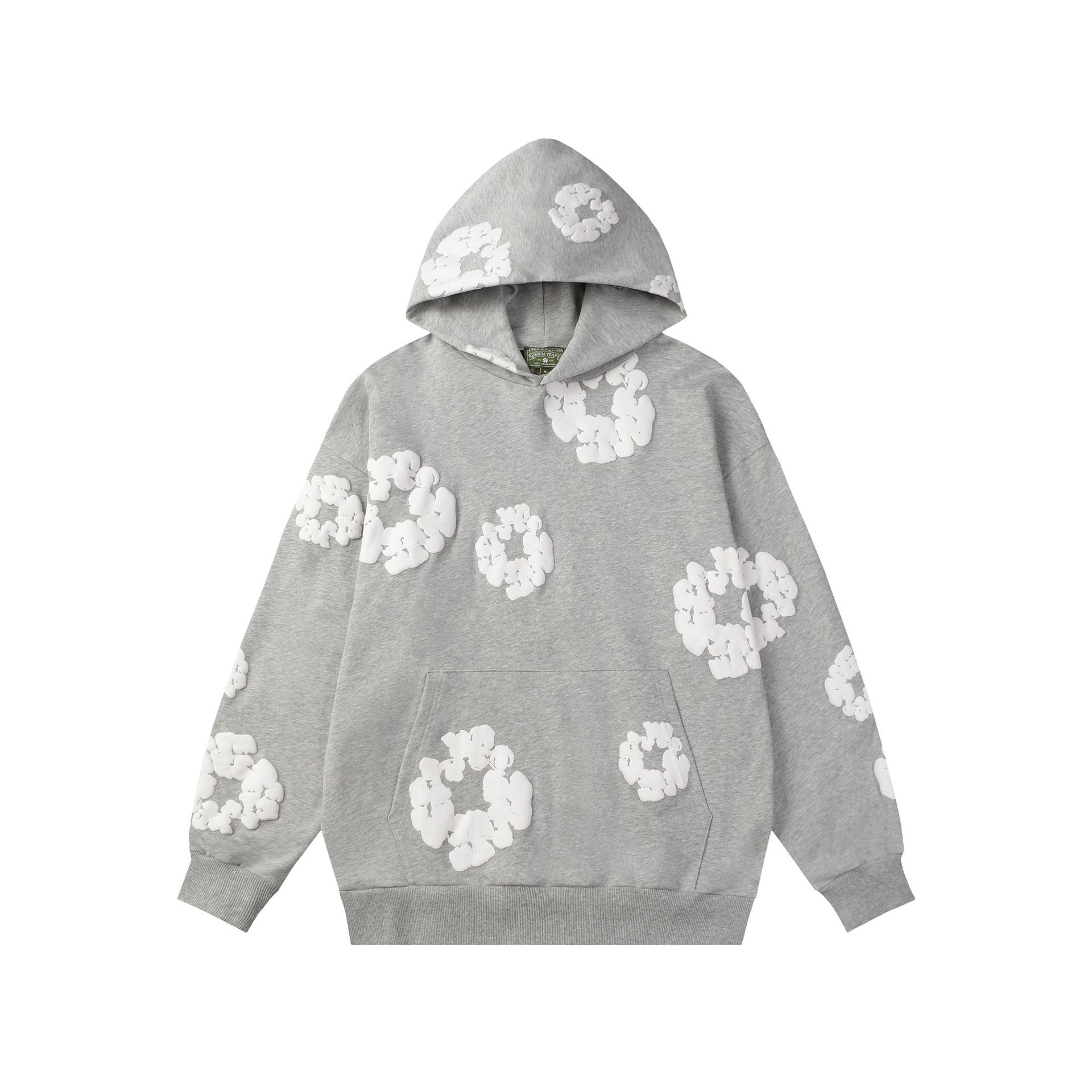 満開の花柄スウェット セットアップ