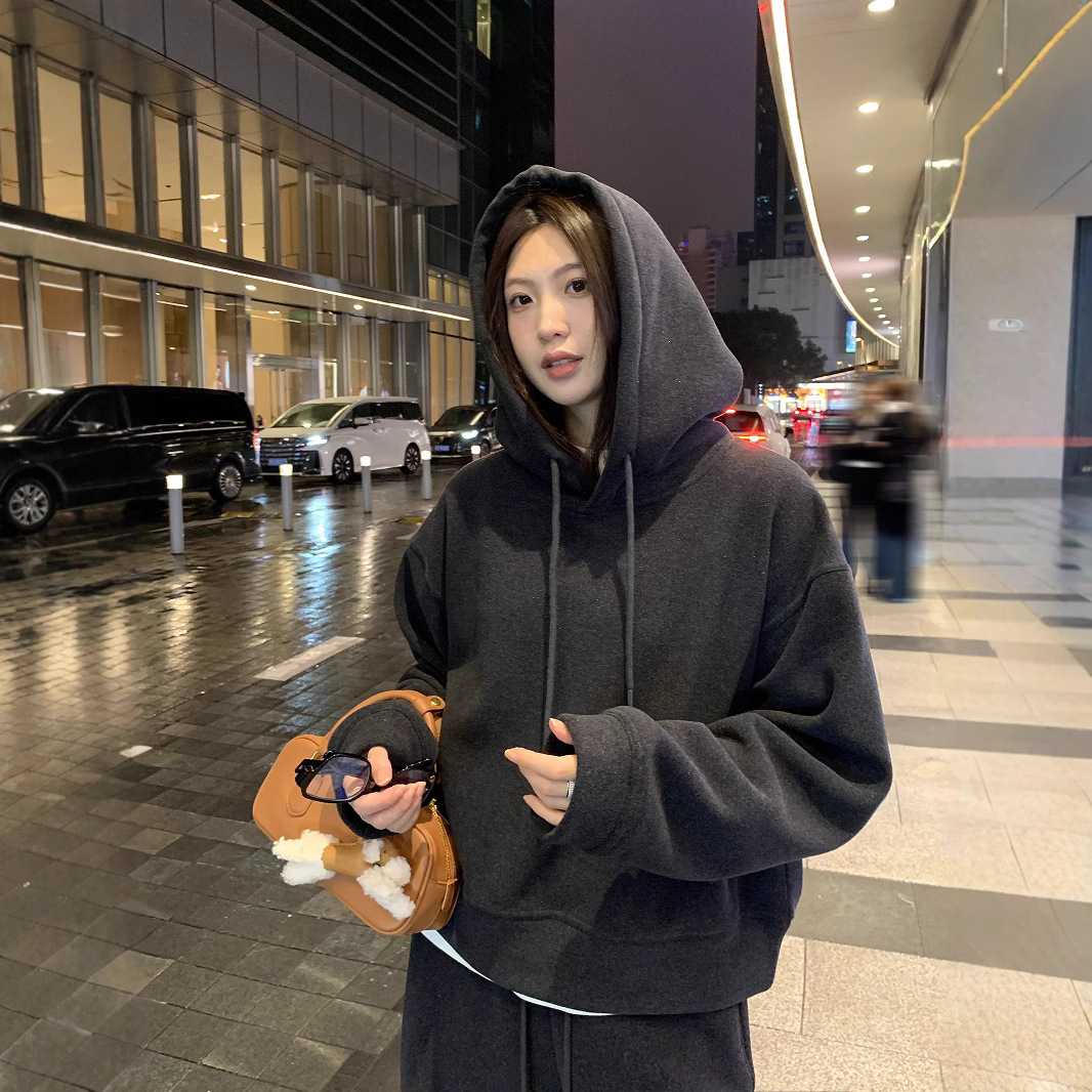 スウェット セットアップ ゆる楽ドレープ セットアップ