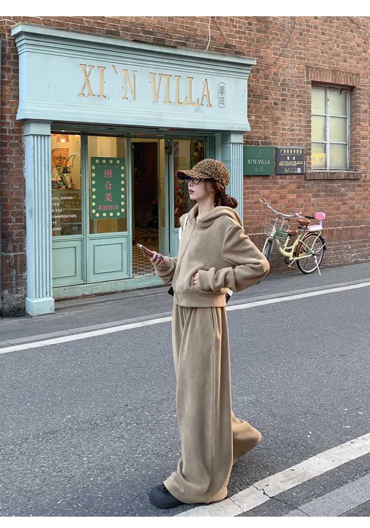 スウェット セットアップ ゆったりスウェットセットアップ