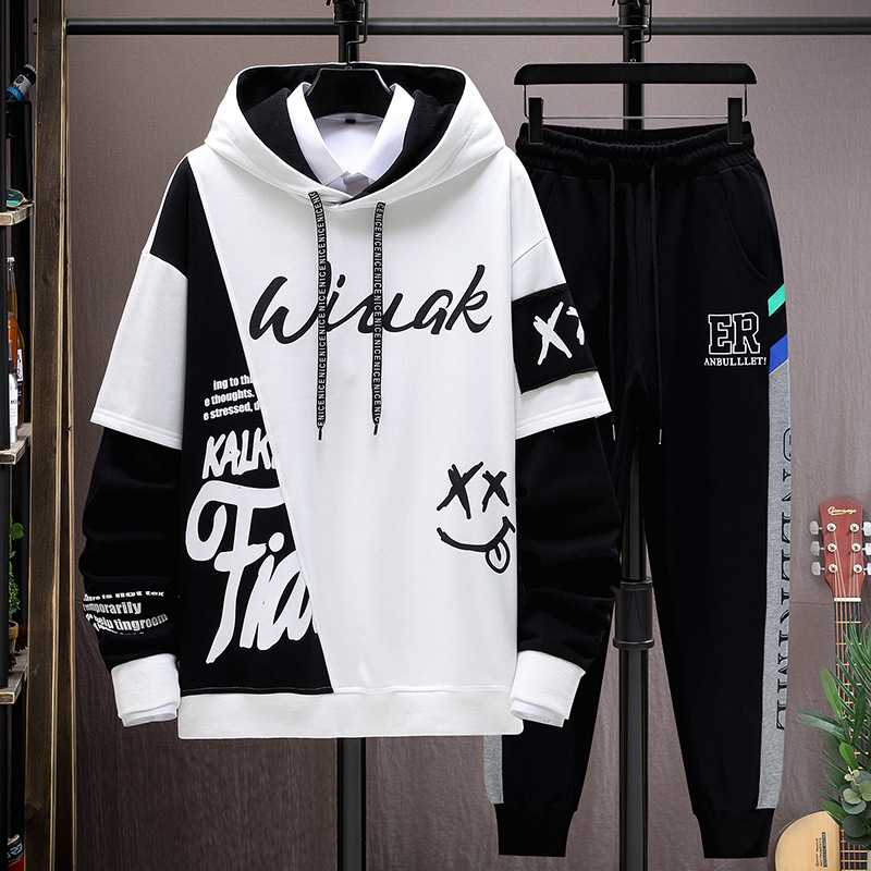 スウェット セットアップ ストリート風カジュアルスウェットセット