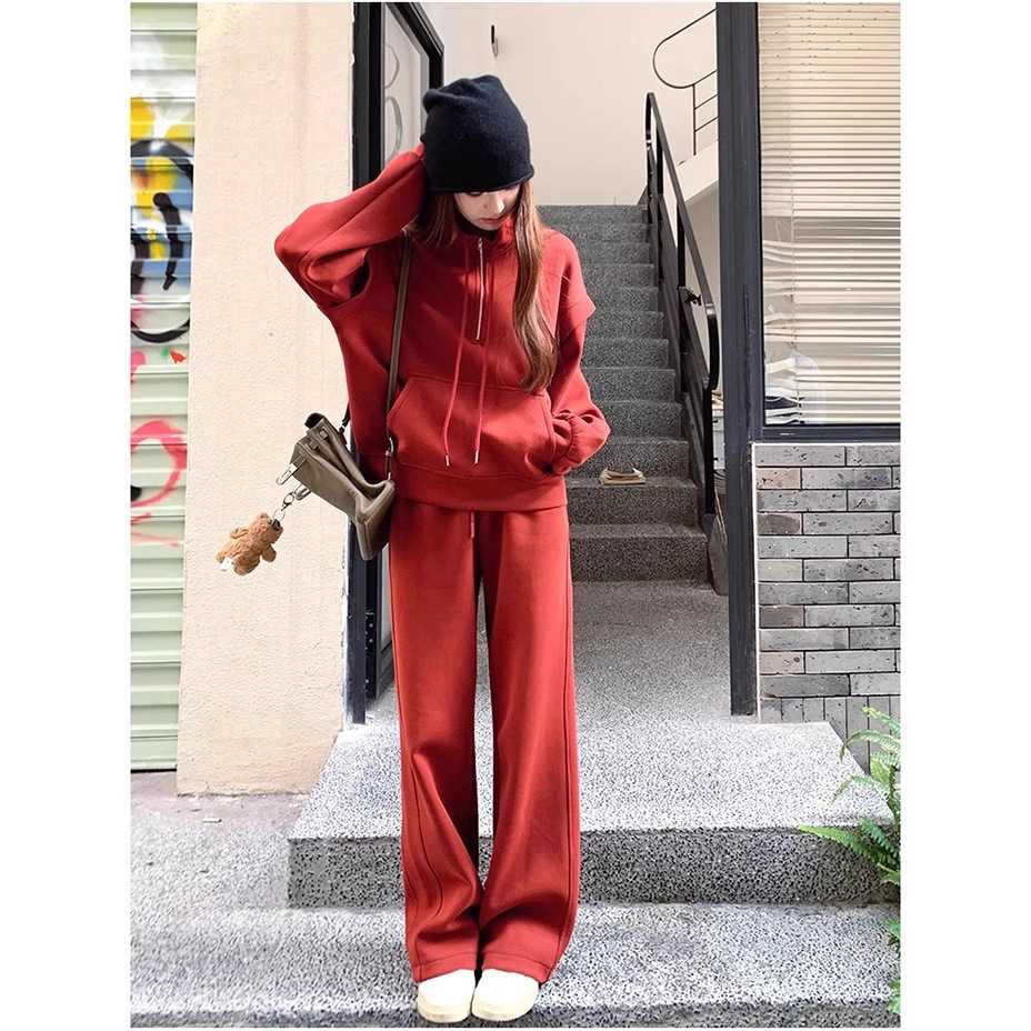 スウェット セットアップ ゆったりスウェットセットアップ