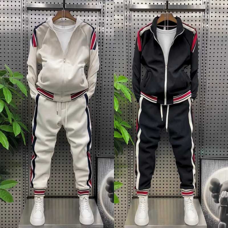 スウェット セットアップ ライン入りスポーティーセットアップ