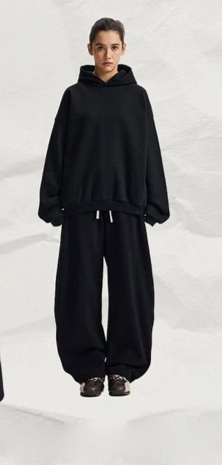 男女兼用 無地 裏起毛 パーカー スウェット セットアップ 